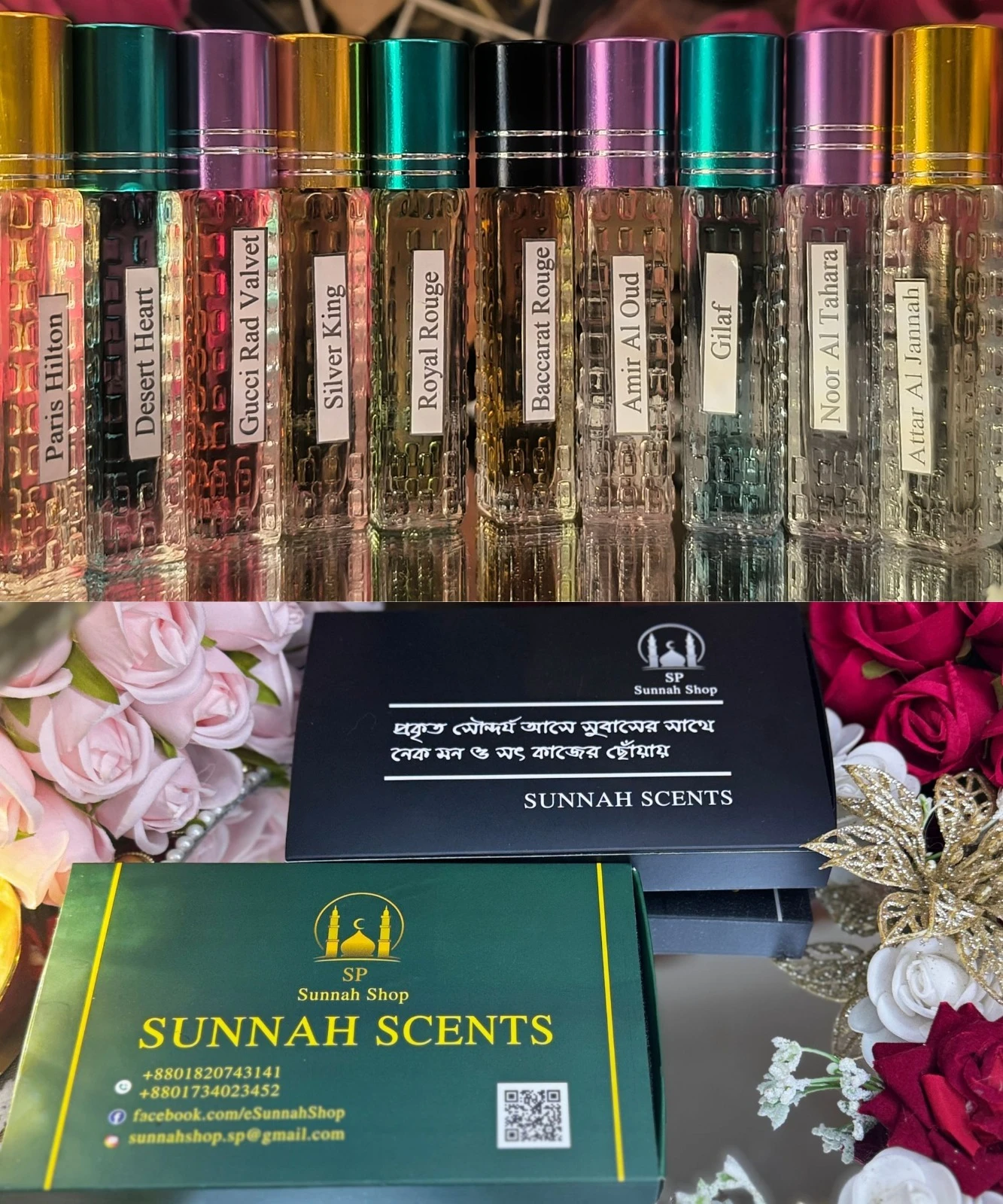 10 pcs Combo Perfume Base Attar