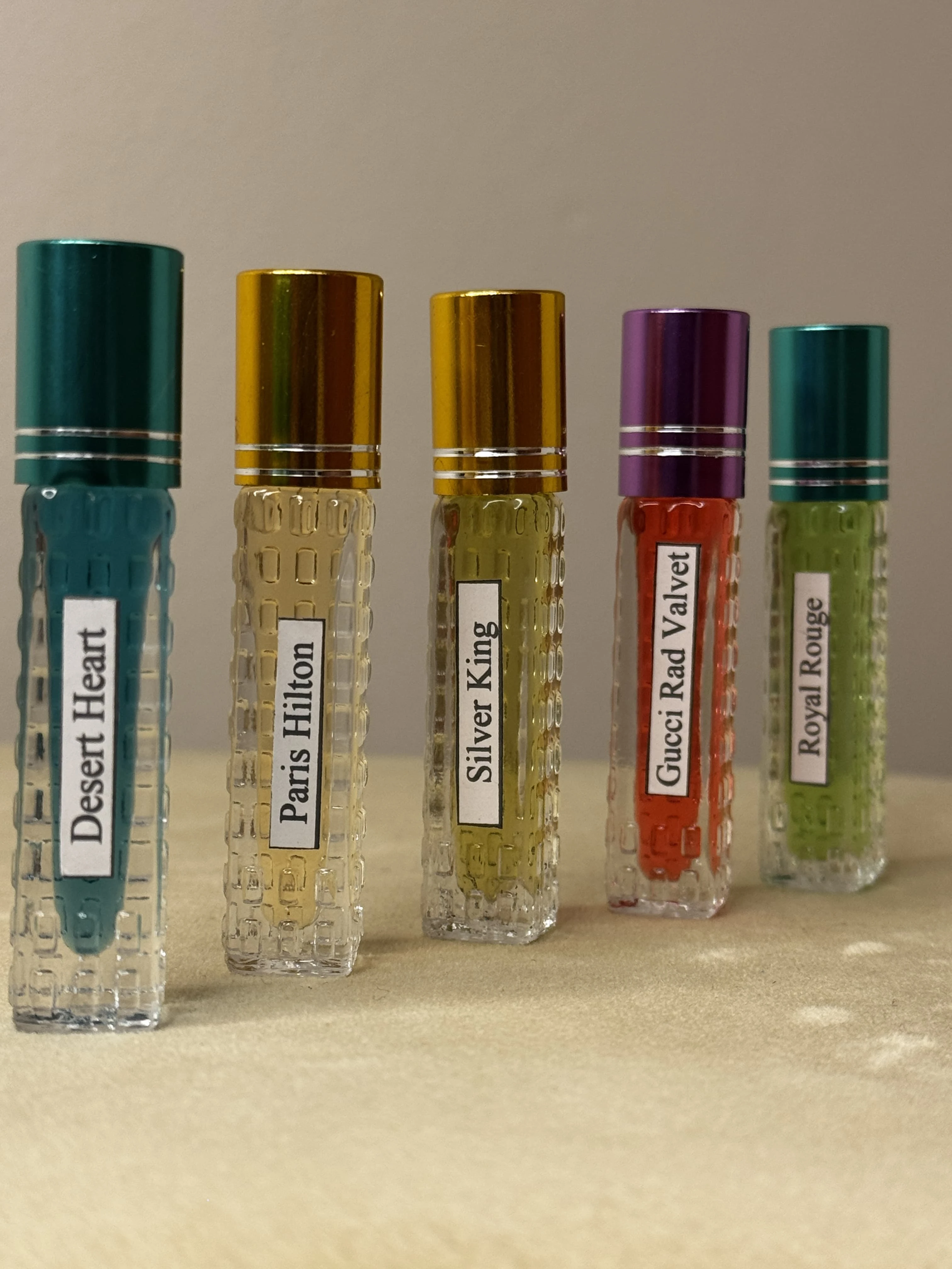 5 pcs European Combo Perfume Base Attar